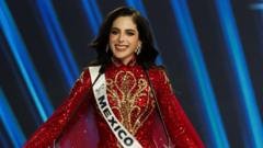 Mexico’s Fatima Bosch, who walked out on organisers, crowned Miss Universe