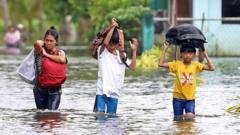 Storm declared ‘super typhoon’ as it hits Philippines