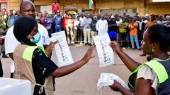 Votes being counted in Uganda election as opposition alleges rigging Votes being counted in Uganda election as opposition alleges rigging