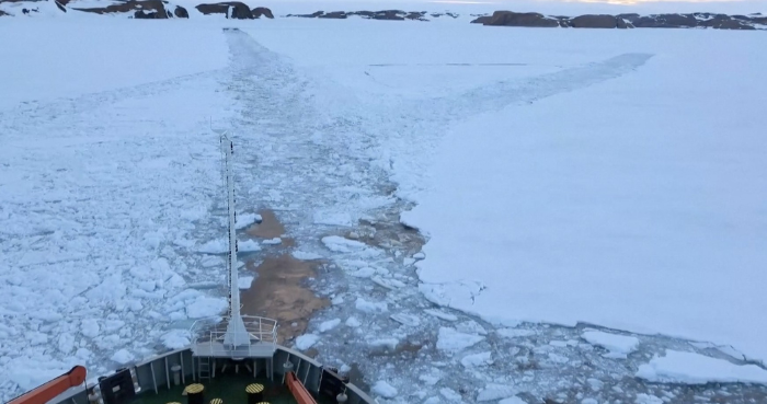 cma polar report reveals record low arctic sea ice volume
