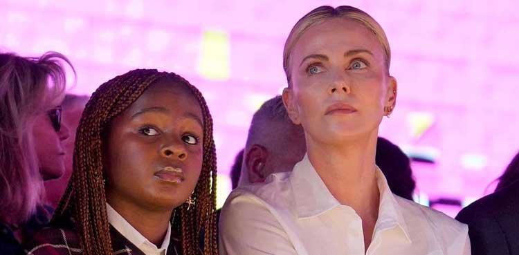 charlize theron in awe of her daughter august’s fearless ‘apex’ training sessions