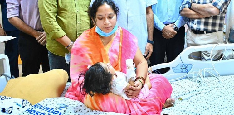infant gets rs16 crore worth of life saving injection