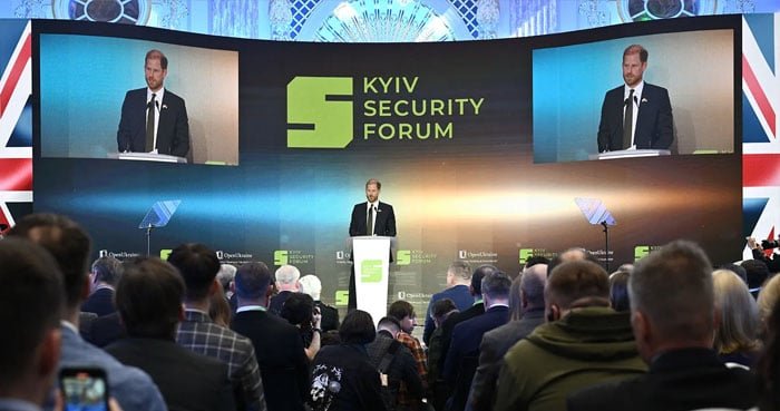 prince harry makes surprise visit to ukraine after australia trip