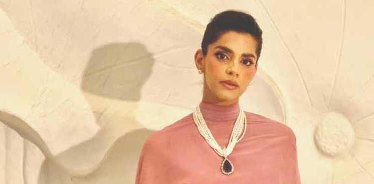 Sanam Saeed flaunts in a chic custom sherwani look