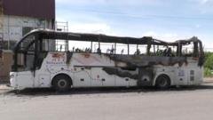 Seven killed after drone hits bus in Russia-controlled part of Ukraine