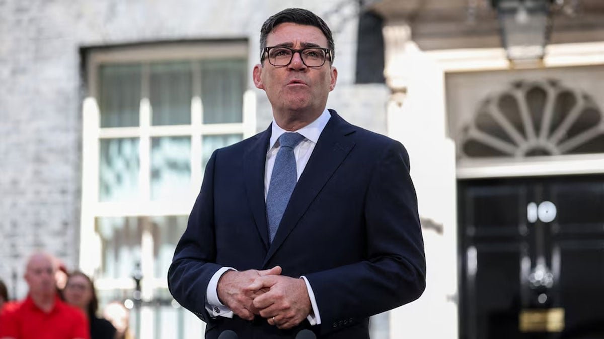 Britain’s new prime minister Andy Burnham vows to end years of instability
