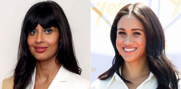 Jameela Jamil draws fire for comments that echo Meghan Markle’s critique of British history