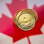 canadian dollar hits 12 day low as inflation data meets expectations